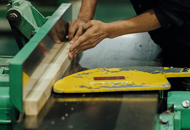 ムラ取り・棹製作