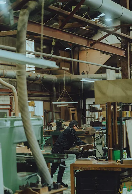 広島県東部の山あい府中市上下町にある額縁ブランド