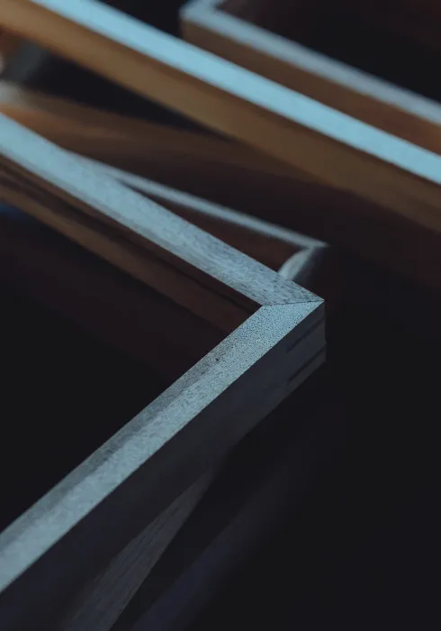 フレームをつくってる