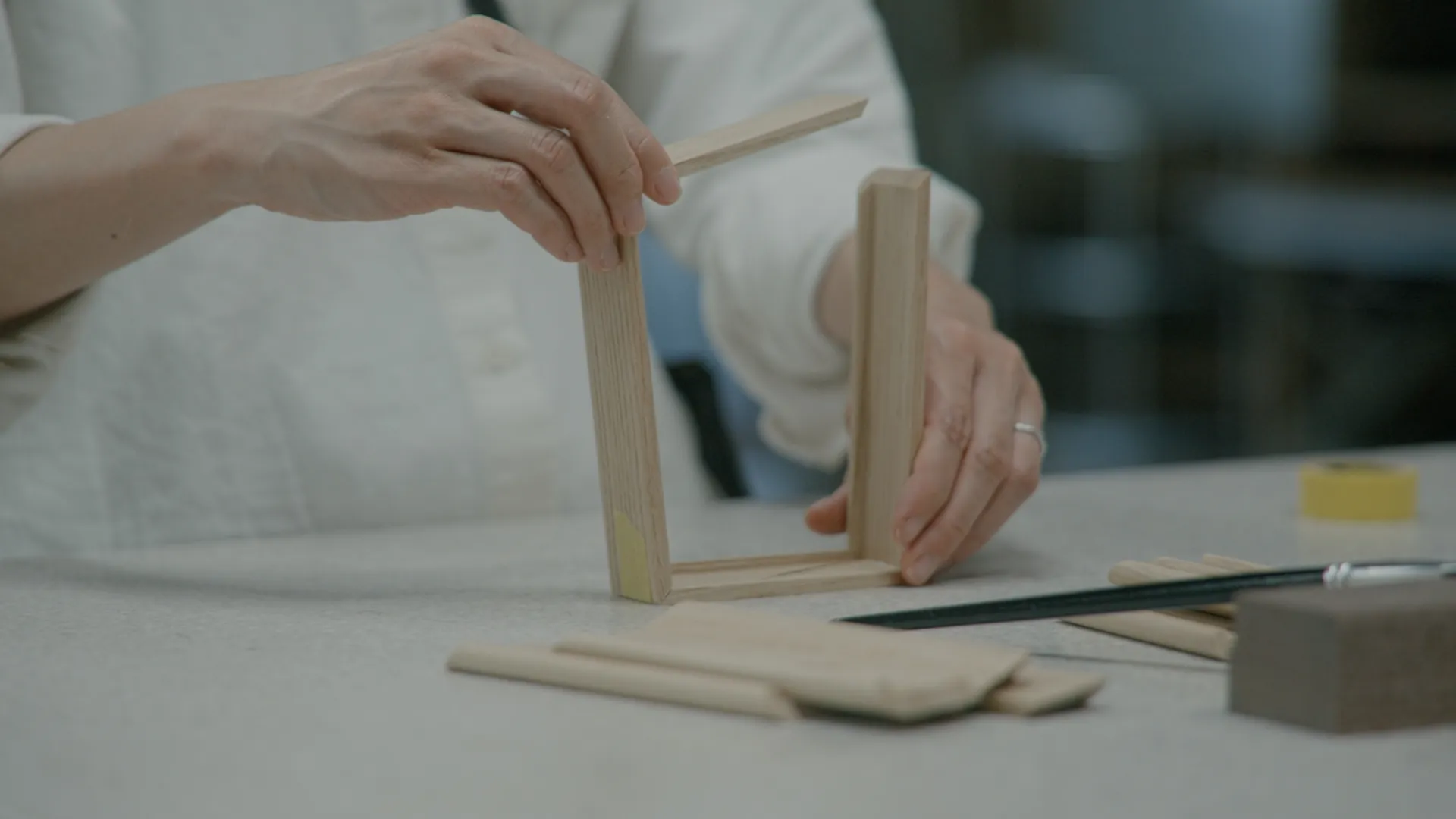 フレーム制作体験